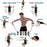 🏋️‍♂️ 11-Piece Power Resistance Band Set ✨ – Strength Training & Yoga Fitness Equipment 🧘‍♀️💪