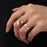 💍✨ 2 Finger Gold Butterfly Rings | Trendy Pair Rings Set 🦋🌟