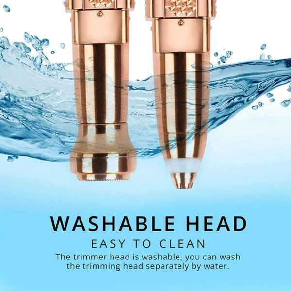 💖⚡ 2-in-1 Women’s Electric Epilator & Painless Shaver – USB Rechargeable Hair Remover 🌸✨