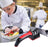 🍴🔪 3-in-1 Knife Sharpener with Fruit & Meat Knife Peeler – 3-Stage Diamond Coated Sharpener Set ✨👌