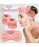 💖 3-Piece Kiss Lovely Wrist Strap Set ✨ – Face Wash Headband & Wristbands (Soft Fabric) 🧖‍♀️