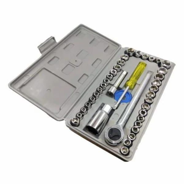 🔧 40pcs Aiwa Socket Wrench Tool Kit & Screwdriver And Socket Set 🛠️