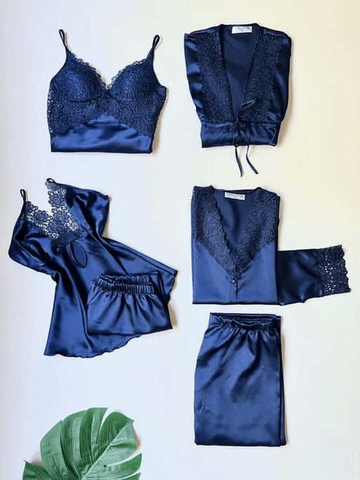 🌙 6 Pcs Women’s Nighty Set – Comfortable Sleepwear & Lounge Wear Collection ✨