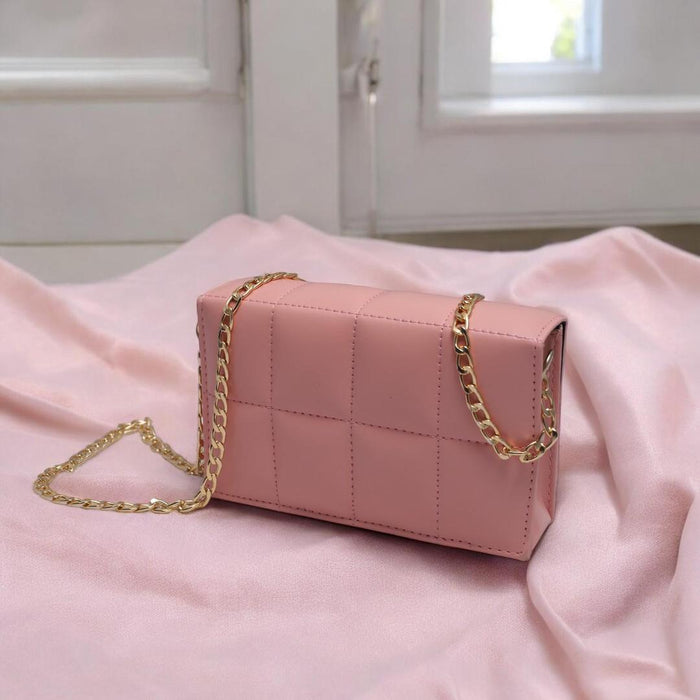 🎀 Girl's Crossbody Bag – Cute, Compact & Multipurpose | Pink