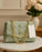 ✨ Girl's Embroidered Chain Crossbody Bag – Stylish & Multipurpose | Light Green