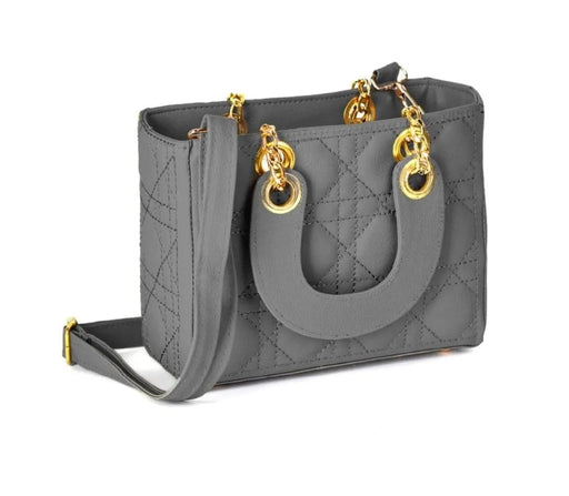 🎀 Girl's Embroidered Crossbody Bag – Elegant & Multipurpose | Grey
