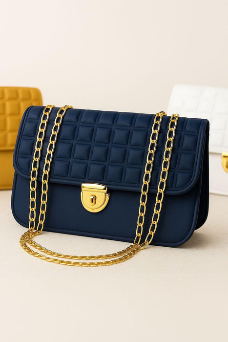 💙 Girl's Crossbody Bag – Stylish & Multipurpose with Long Chain
