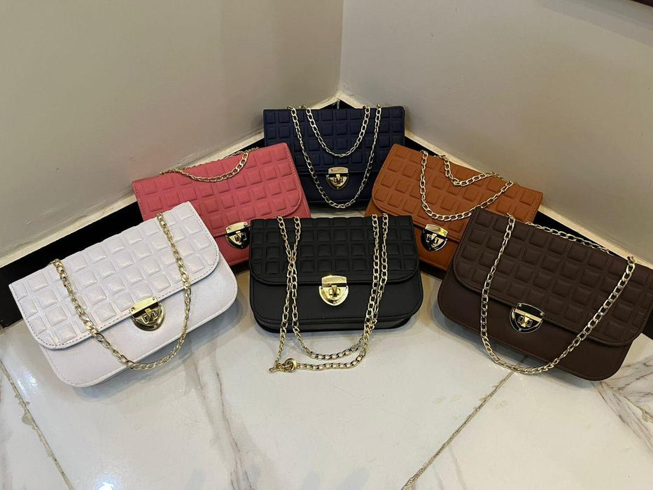 💙 Girl's Crossbody Bag – Stylish & Multipurpose with Long Chain