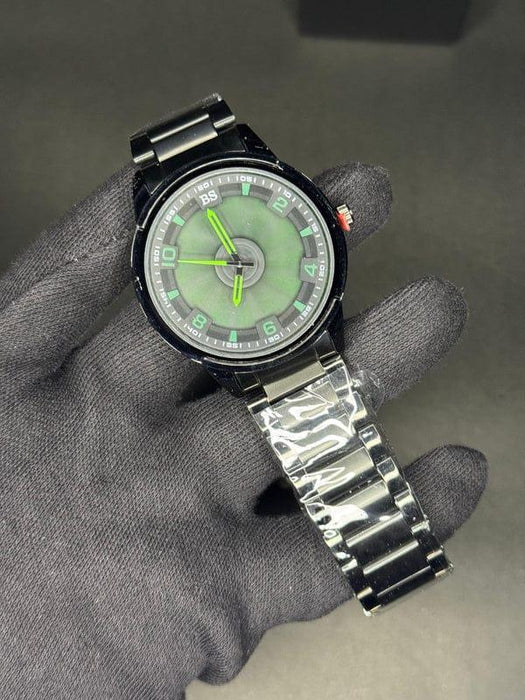 ⌚ Stainless Steel Spinning Watch With Box 🎁✨
