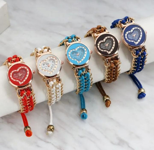 ⌚ Women’s Bracelet Watch – Elegant Blue ✨💙