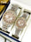 ⌚ Stainless Steel Diamond Stone Couple Watches – Set of 2 💑💎✨
