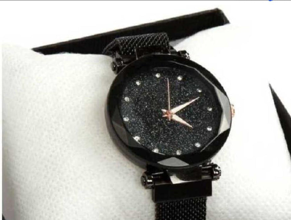 ⌚ Stunning Women’s Rose Gold Quartz Watch – Round Plain Strap ✨🌹💎