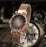 ⌚ Stunning Women’s Rose Gold Quartz Watch – Round Plain Strap ✨🌹💎