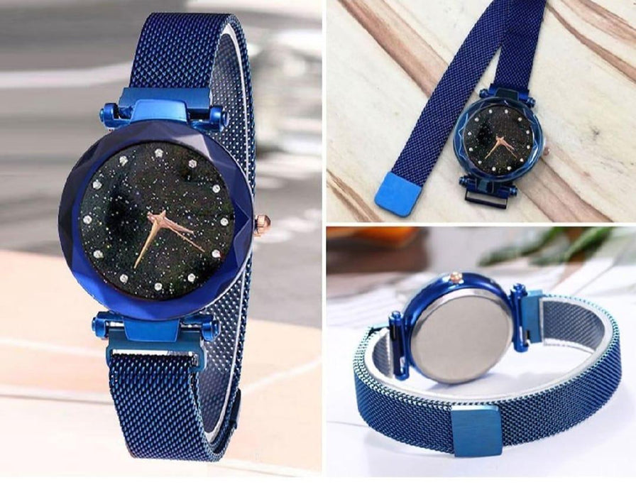 ⌚ Stunning Women’s Rose Gold Quartz Watch – Round Plain Strap ✨🌹💎