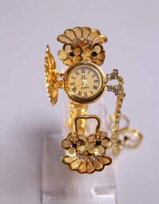 ⌚ Gold Plated Bracelet Watch Bangle – Women’s ✨💛