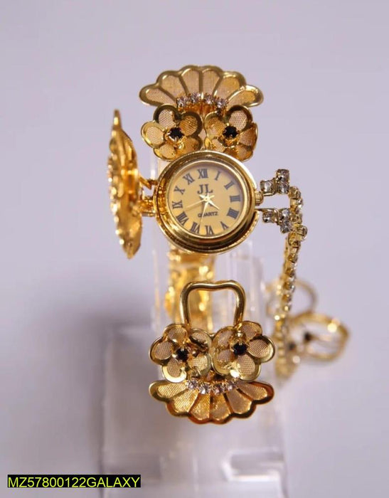 ⌚ Gold Plated Bracelet Watch Bangle – Women’s ✨💛