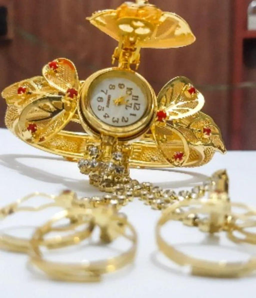 ⌚ Gold Plated Bracelet Watch Bangle – Women’s ✨💛