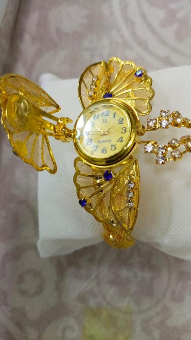 ⌚ Gold Plated Bracelet Watch Bangle – Women’s ✨💛