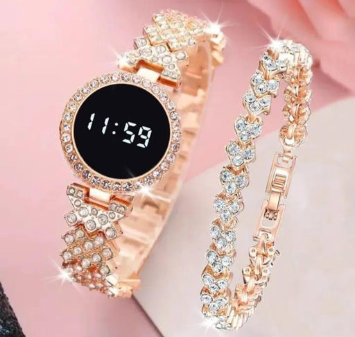 ⌚ Women’s Battery Operated, Water Resistant Quartz Watch – 1 Pc ✨💎