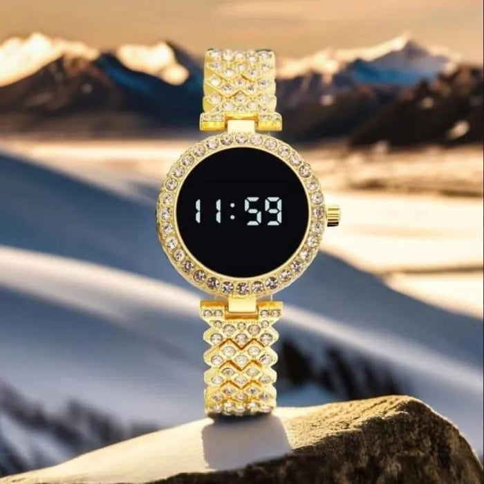 ⌚ Women’s Battery Operated, Water Resistant Quartz Watch – 1 Pc ✨💎