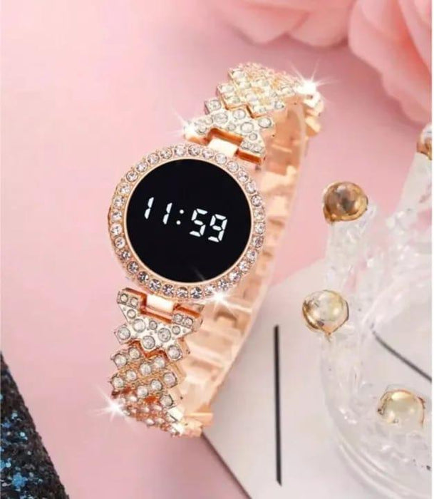 ⌚ Women’s Battery Operated, Water Resistant Quartz Watch – 1 Pc ✨💎