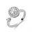 💍 Elegant Spinning Ring – Crystal Charm, Adjustable ✨💎