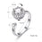 💍 Elegant Spinning Ring – Crystal Charm, Adjustable ✨💎