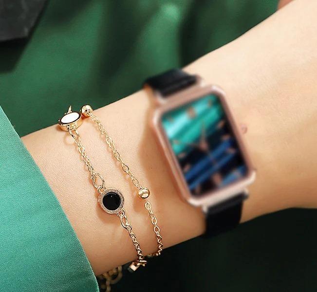 💫 Beautiful Charms Chain Bracelet – Openable ✨💎