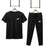 ⚫ 2 Pcs Men's Micro Interlock Printed Track Suit | Stylish, Comfortable & Durable 👟🔥