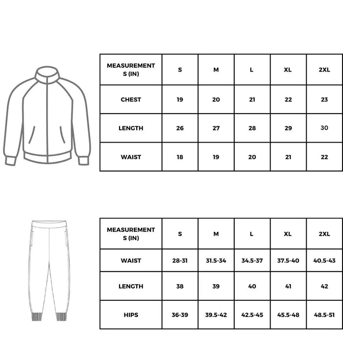 👕 Men's Printed Fleece Zipper Track Suit – 2 Pcs in Grey 🔥