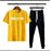 👕👖 Men's Cotton Jersey Printed Track Suit – Yellow ✨