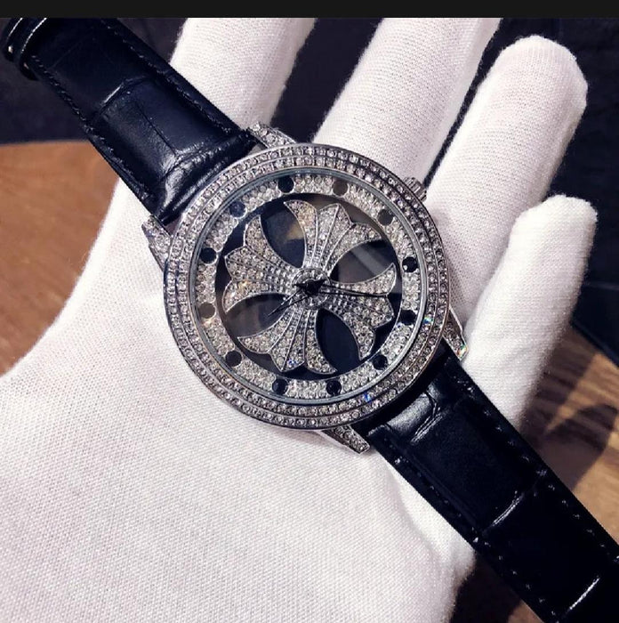 ⌚ Stylish Women’s Quartz Bracelet Watch – Water Resistant ✨💎