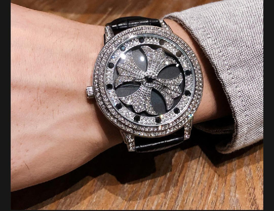 ⌚ Stylish Women’s Quartz Bracelet Watch – Water Resistant ✨💎