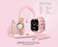 ⌚✨ A58 Plus 6 In 1 Smartwatch – Stylish & Functional Gift for Women ✨💖