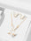 🦋 Butterfly Jewelry Set ✨ – Pack of 4 (Necklace, Earrings, Ring & Pendant) 💖