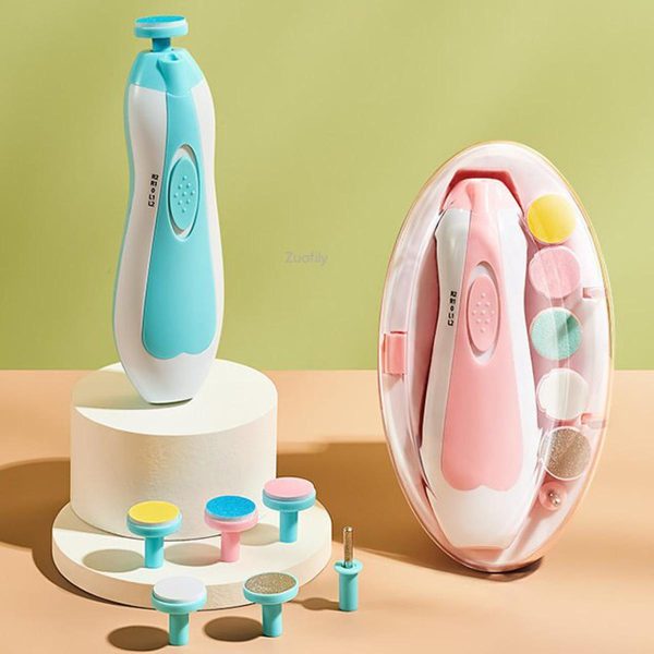 ✨ Electric Nail Clipper 💅 – Baby Nail Trimmer & Clipper Set (Random Color) 👶