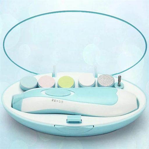 ✨ Electric Nail Clipper 💅 – Baby Nail Trimmer & Clipper Set (Random Color) 👶