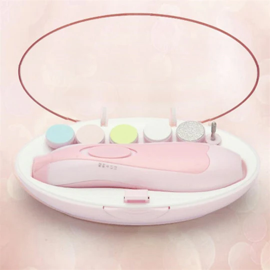 ✨ Electric Nail Clipper 💅 – Baby Nail Trimmer & Clipper Set (Random Color) 👶