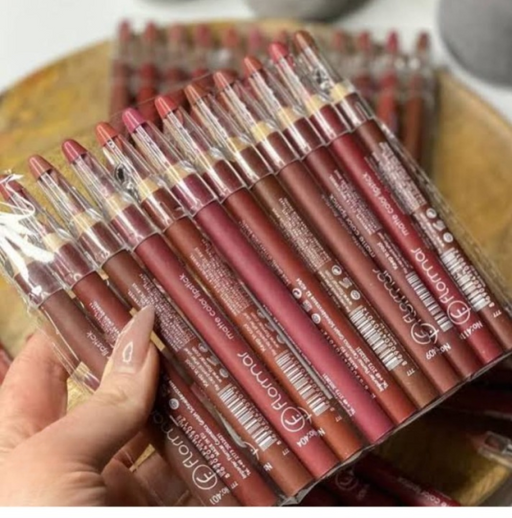 💄✨ Flormar Waterproof Lip Pencil Set of 12 – Long Lasting, High Quality Lip Liners 🌸🔥