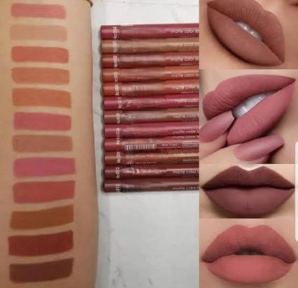 💄✨ Flormar Waterproof Lip Pencil Set of 12 – Long Lasting, High Quality Lip Liners 🌸🔥