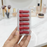 💄❤️ GR Romantic Love Matte Lip Gloss Set – 6 Pcs | Rich Red & Maroon Shades ✨🌸