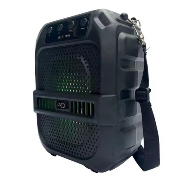 🔊🎵 GTS-1191 Wireless Portable Bluetooth Speaker | 10W With 6.5″ Subwoofer 🔋🎶