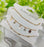 💖 Imported Triple-layered Adjustable Bracelet Set ✨ – Elegant Fashion Jewelry for Girls & Women 🎀