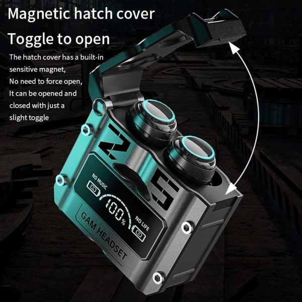 🎧✨ M25 Bluetooth 5.3 Wireless Earbuds | HiFi Sound & 40H Backup 🔋🎶
