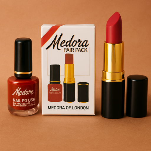 💄💅 Medora 2-in-1 Lipstick & Nail Polish Combo – Premium Beauty Deal ✨🌸