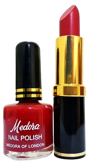 💄💅 Medora 2-in-1 Lipstick & Nail Polish Combo – Premium Beauty Deal ✨🌸