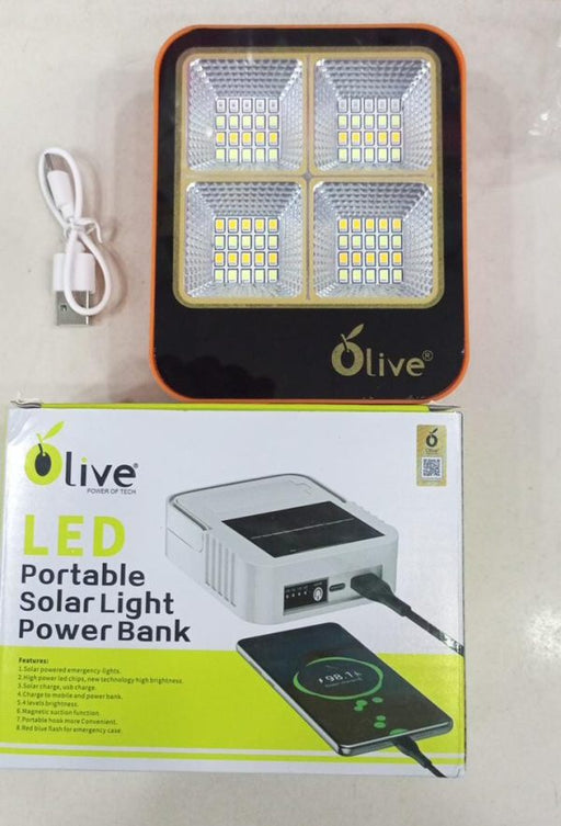 🔦☀️ Outdoor Portable LED Solar Floodlight | 500W Rechargeable Spotlight Lantern 🏕️🚨