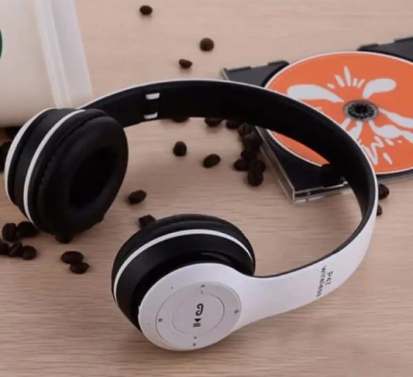 🎧 P47 Wireless Bluetooth Headphones 🎮 – Ultra-Small Gaming Headset (Random Color) ✨