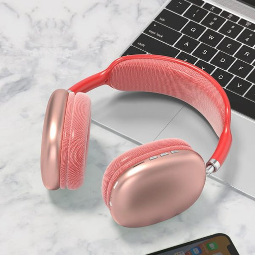 🎧 P9 Wireless Bluetooth Headphones 🎶 – Adjustable Over-Ear Stereo Headset ✨ (Random Color)