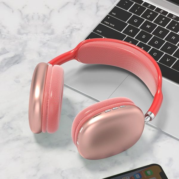 🎧 P9 Wireless Bluetooth Headphones 🎶 – Adjustable Over-Ear Stereo Headset ✨ (Random Color)